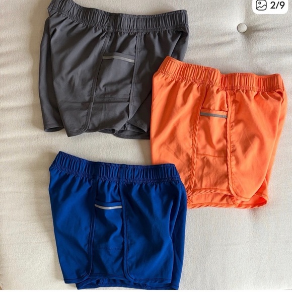 🌈 Bundle of 7 Kids StayCool Running Shorts 🌈 Sizes 10-12 - Picture 9 of 14